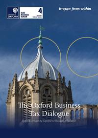 front cover image  tax dialogue brochure page